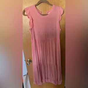 Maternity dress - pink, medium